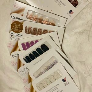 Color Street 7 pack Glitter Combo